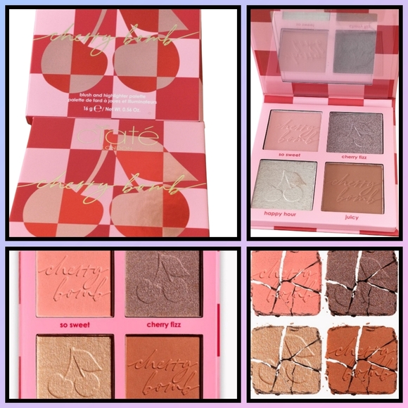 Ciaté London Cherry Bomb Blush and Highlighter Palette - Picture 1 of 6
